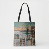 Sneeuw in april door Maurice Prendergast, kunst Tote Bag (Voorkant)