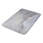 Sneeuw in Argenteuil (van Claude Monet) Badmat (Gekanteld)