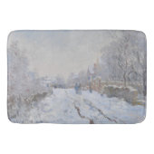 Sneeuw in Argenteuil (van Claude Monet) Badmat (Voorkant)