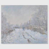 Sneeuw in Argenteuil (van Claude Monet) Cadeaupapier (Vlak)