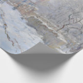Sneeuw in Argenteuil (van Claude Monet) Cadeaupapier (Hoek)