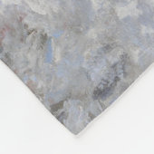 Sneeuw in Argenteuil (van Claude Monet) Fleece Deken (Hoek)