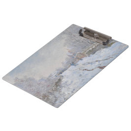 Sneeuw in Argenteuil (van Claude Monet) Klembord