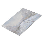 Sneeuw in Argenteuil (van Claude Monet) Notitieblok (Schuin)