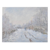 Sneeuw in Argenteuil (van Claude Monet) Notitieblok (Voorkant)