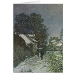 Sneeuw in Argentinië door Claude Monet