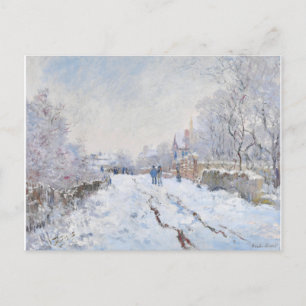 Sneeuw in Argentinië door Claude Monet Briefkaart