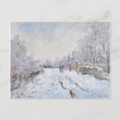 Sneeuw in Argentinië door Claude Monet Briefkaart (Voorkant)