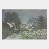 Sneeuw in Argentinië door Claude Monet Inpakpapier Vel (Voorkant 2)