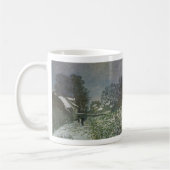 Sneeuw in Argentinië door Claude Monet Koffiemok (Links)