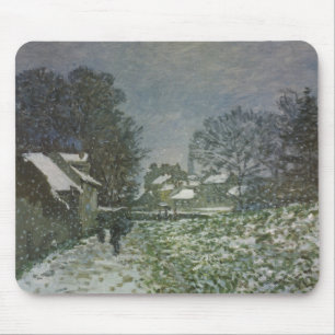 Sneeuw in Argentinië door Claude Monet Muismat