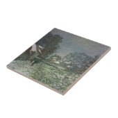 Sneeuw in Argentinië door Claude Monet Tegeltje (Zijkant)