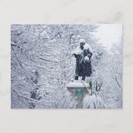 Sneeuw in Cardiff Briefkaart