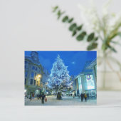 Sneeuw in Cardiff Briefkaart (Staand voorkant)