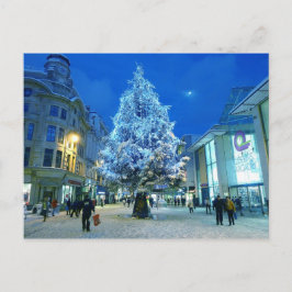 Sneeuw in Cardiff Briefkaart