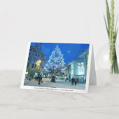 Sneeuw in Cardiff Feestdagen Kaart (Achterkant)