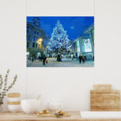 Sneeuw in Cardiff Poster (Keuken)