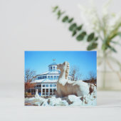 Sneeuw in Coolidge Briefkaart (Staand voorkant)