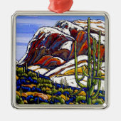 Sneeuw in de Catalinas Holiday Ornament (Voorkant)