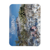 Sneeuw in de Chisos Mountains, Big Bend Magneet (Verticaal)