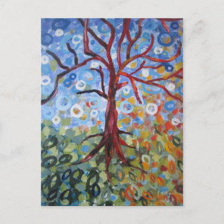 Sneeuw in de Herfst Briefkaart