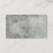 Sneeuw in de winter weer visitekaartje (Achterkant)