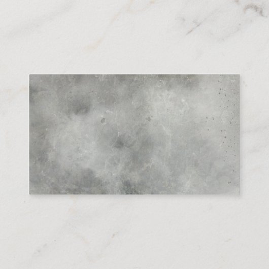 Sneeuw in de winter weer visitekaartje (Achterkant)