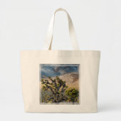 Sneeuw in Death Valley Grote Tote Bag (Voorkant)