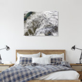 Sneeuw in Europa Canvas Afdruk (Insitu (Slaapkamer))