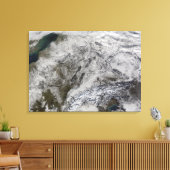 Sneeuw in Europa Canvas Afdruk (Insitu (Woonkamer))