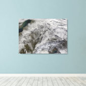 Sneeuw in Europa Canvas Afdruk (Insitu (Houten vloer))