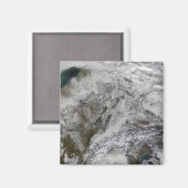 Sneeuw in Europa Magneet (Voorkant / Achterkant)