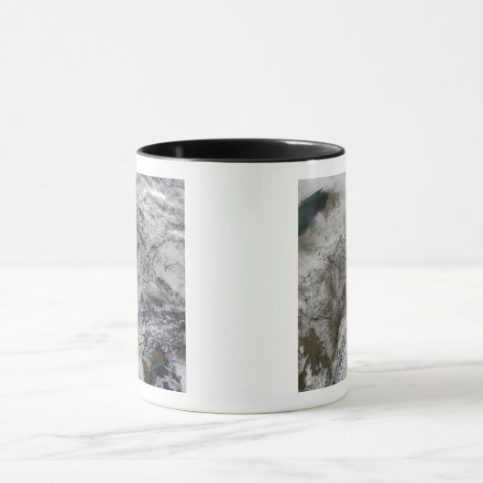 Sneeuw in Europa Mok (Midden)