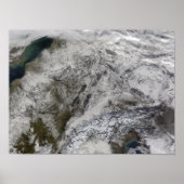 Sneeuw in Europa Poster (Voorkant)