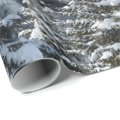 Sneeuw in het bos cadeaupapier (Rol Hoek)