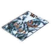 Sneeuw in het Notitieboek Pines (Linkerzijde)