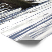 Sneeuw in het Park Poster (Hoek)