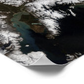 Sneeuw in het zuidelijk deel van Alaska Poster (Hoek)