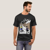 Sneeuw in Japan T-shirt (Voorkant volledig)