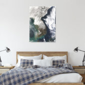 Sneeuw in Korea Canvas Afdruk (Insitu (Slaapkamer))