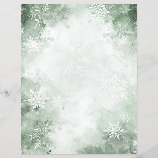 Sneeuw in Liefde Bruids Spel Vind de Gast Bingo (Achterkant)