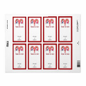 Sneeuw in liefde etiket (Full Sheet)