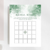 Sneeuw in Liefde Vrijgezellenfeest Bingo Game