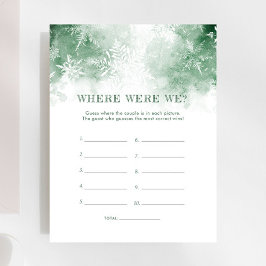 Sneeuw in liefde waar waren we Vrijgezellenfeest s