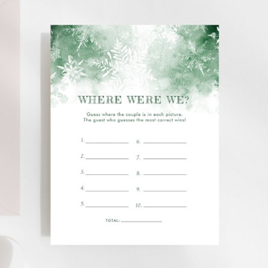 Sneeuw in liefde waar waren we Vrijgezellenfeest s