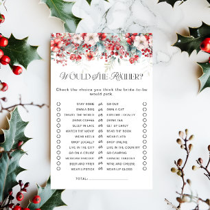 Sneeuw in Liefde Winter Bloemen Vrijgezellenfeest