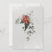 Sneeuw in Liefde Winter Vrijgezellenfeest Kaart (Achterkant)