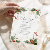 Sneeuw in Liefde Winter Vrijgezellenfeest Kaart