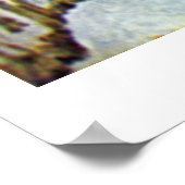 sneeuw in Louveciennes door Alfred Sisley Poster (Hoek)