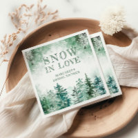 Sneeuw in Love Bruiloftsfeest